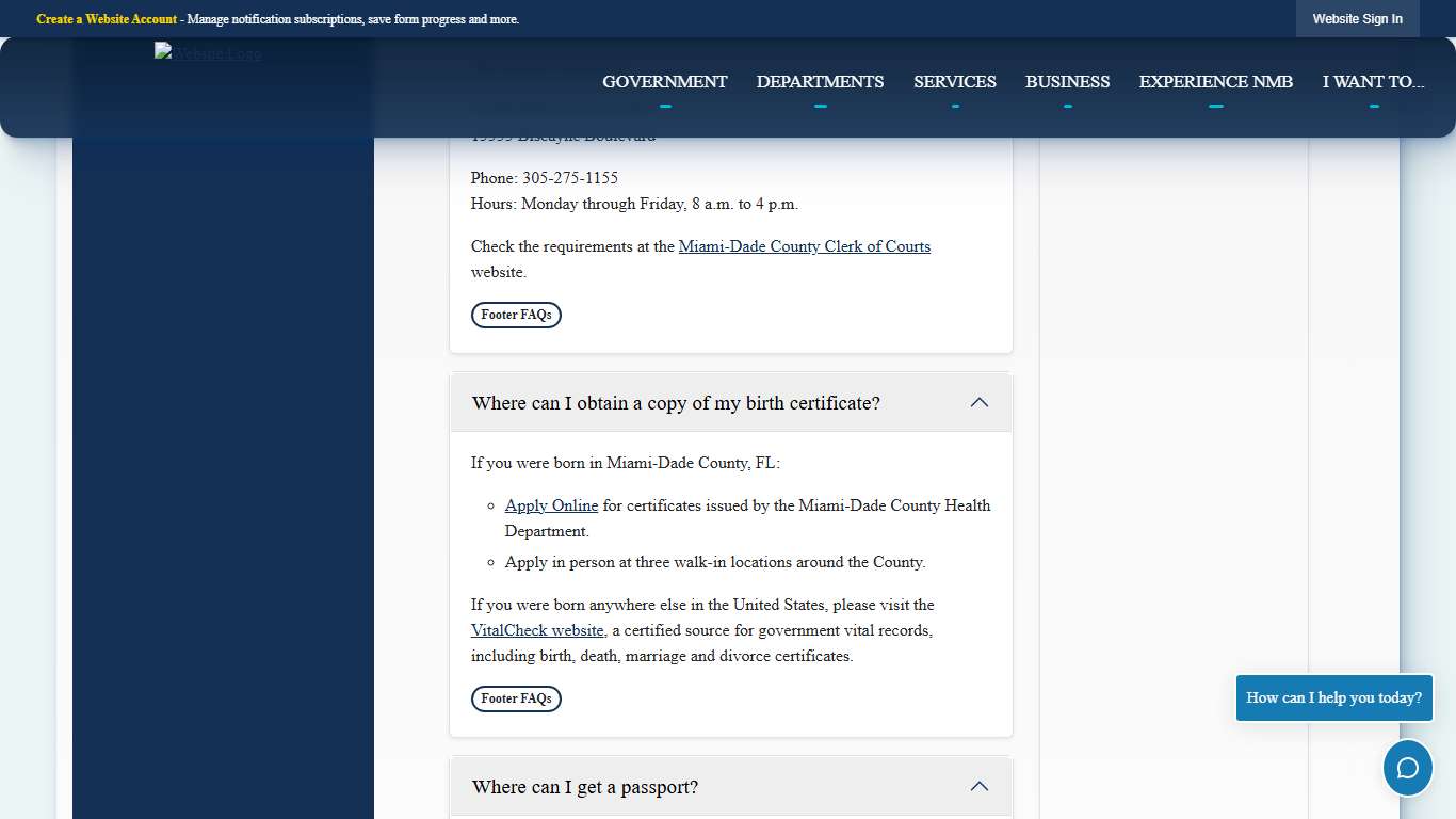 Frequently Asked Questions - CivicPlus.CMS.FAQ